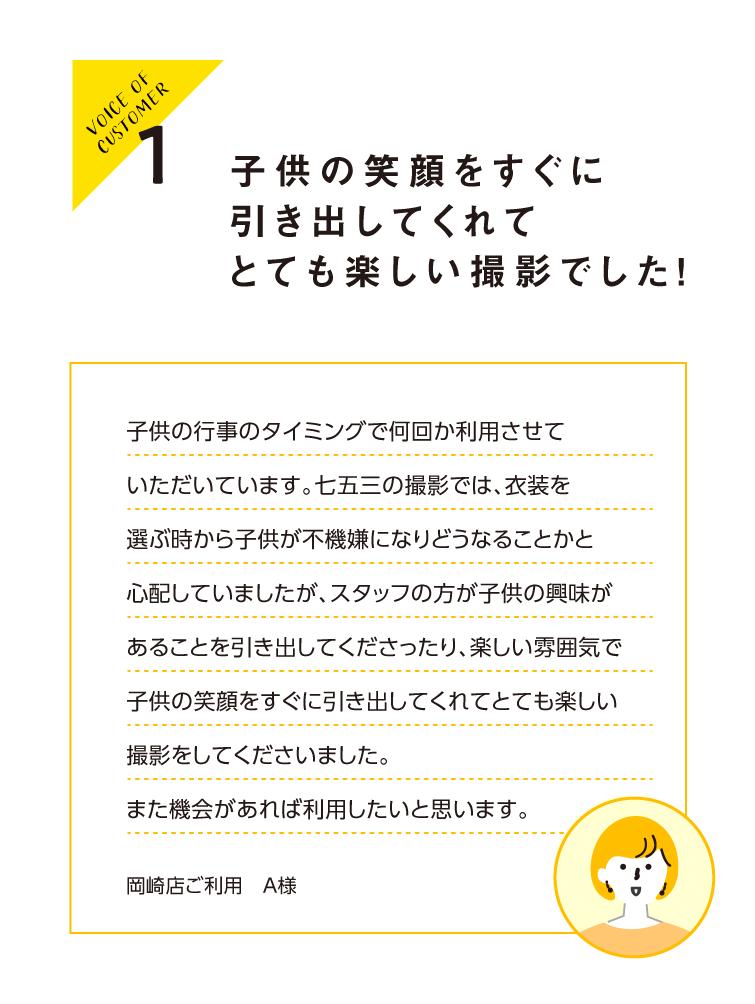 お客様の声1