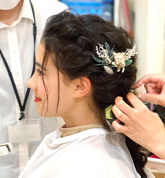 撮影も美容もプロにおまかせ