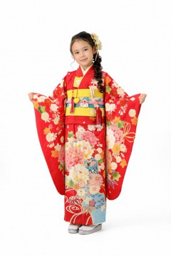 着物-七五三-女の子-7歳-四つ身