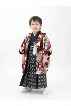 着物-七五三-男の子-3歳-羽織袴