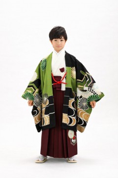 着物-七五三-男の子-7歳-羽織袴