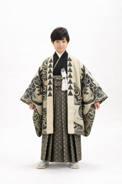 着物-七五三-男の子-7歳-羽織袴　