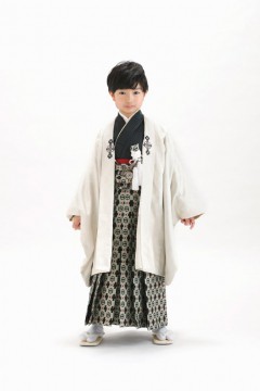 着物-七五三-男の子-7歳-羽織袴　